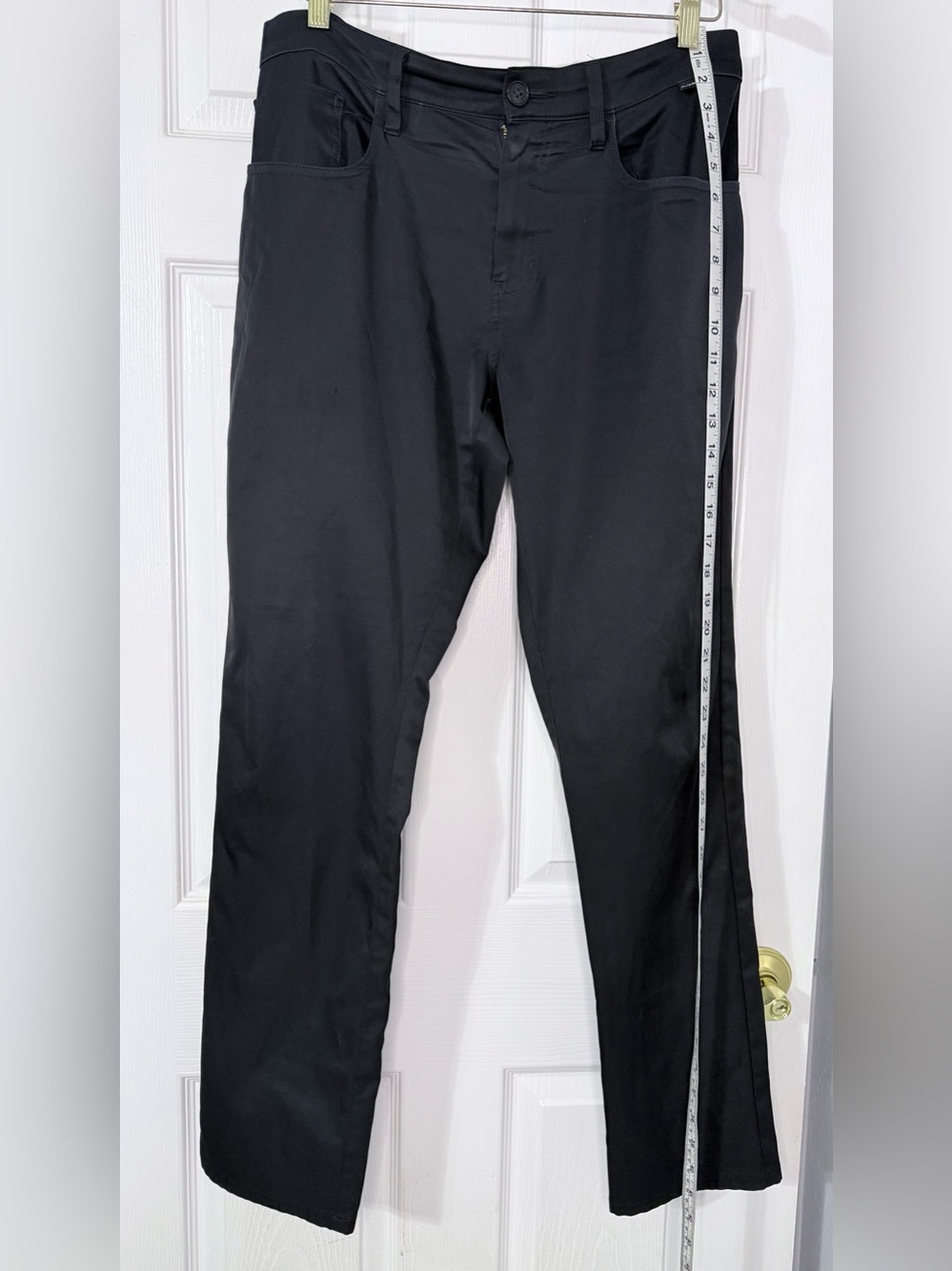 Travis Mathew Black Stretch Chinos